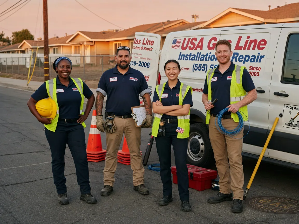 Gas Line Installation company in Hodgen, OK
